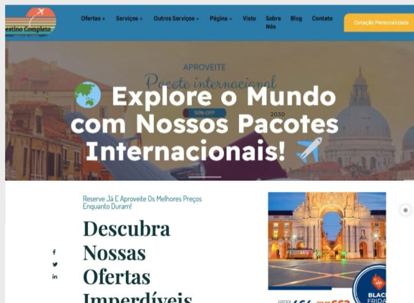 Imagem Portfólio Cliente Destino Completo